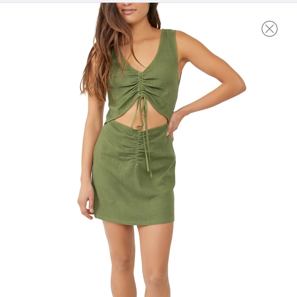 Free People Cutout Mini Dress